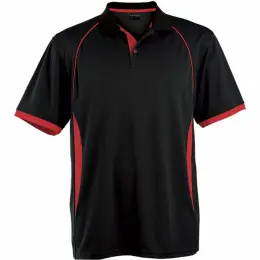Mens Derby Golfer Black-Red